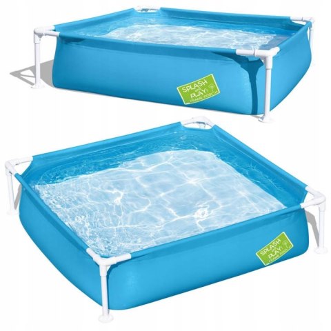 Basen stelażowy prostokątny Bestway 122 x 122 cm