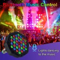 INDMIRD 2 Szt RGB 36 LED Reflektor Sceniczny z Pilotem