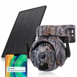 Kamera myśliwska 3MP 4G fotopułapka zasilana solarnie z noktowizją