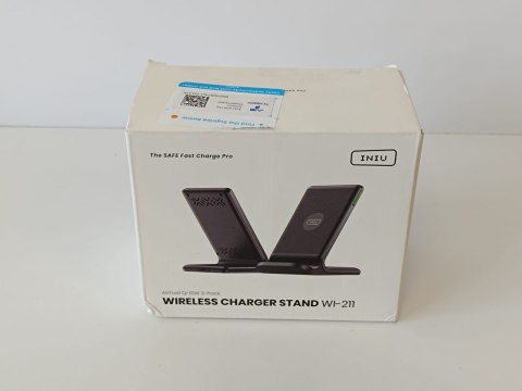 Ładowarka indukcyjna AGPtek 6975141090156 czarny