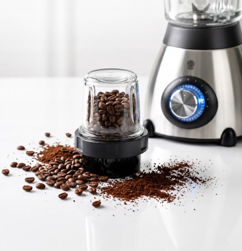 Mikser blender kielichowy 5 prędkości 800W smoothie koktajle lód