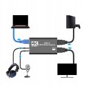 NAGRYWARKA OBRAZU GRABBER HDMI 4K VIDEO NA USB 3.0 DO PC LAPTOPA KARTA