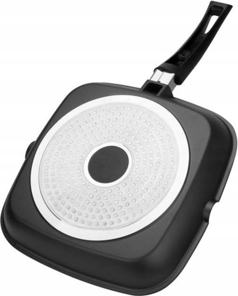PATELNIA GRILLOWA SWISS PRO 28CM NIEPRZYWIERAJĄCA INDUKCJA