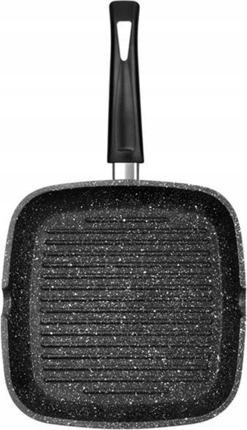 PATELNIA GRILLOWA SWISS PRO 28CM NIEPRZYWIERAJĄCA INDUKCJA