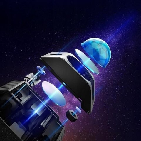 PROJEKTOR GWIAZD NIEBA RZUTNIK DLA DZIECI LED LAMPKA NOCNA PILOT