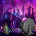 PROJEKTOR GWIAZD NIEBA RZUTNIK DLA DZIECI LED LAMPKA NOCNA PILOT
