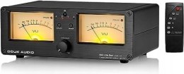 Podwójny analogowy przełącznik audio, VU-metr, 2-drożny Douk audio