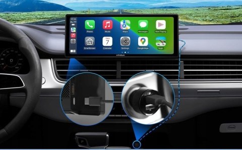 RADIO SAMOCHODOWE BEZPRZEWODOWE STEREO APHQUA 9,3" CARPLAY