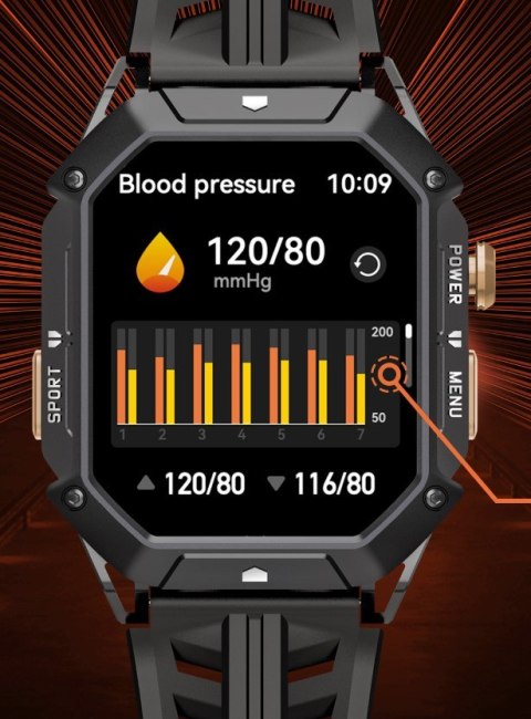Smartwatch Cubot X1 czarny