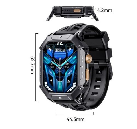 Smartwatch Cubot X1 czarny