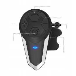 Spovii BT-S3 Intercom dla motocykli, Bluetooth, FM, 1000 m