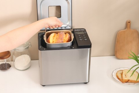 Srebrny wypiekacz do chleba 550w