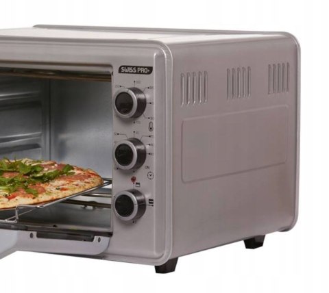 Swiss Pro+ SP-OV1500W Elektryczny piekarnik 1500W, 35L, szary