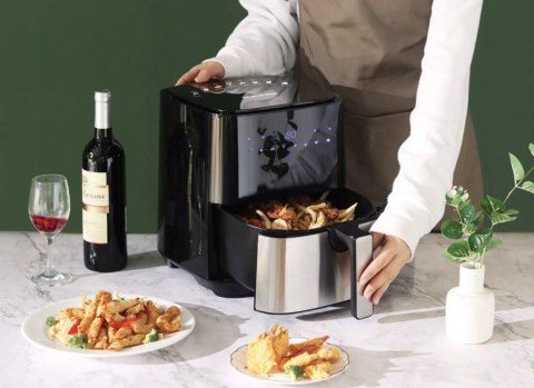 Swiss Pro niemiecka FRYTKOWNICA NA GORĄCE POWIETRZE AIR FRYER 5L 1450W LED