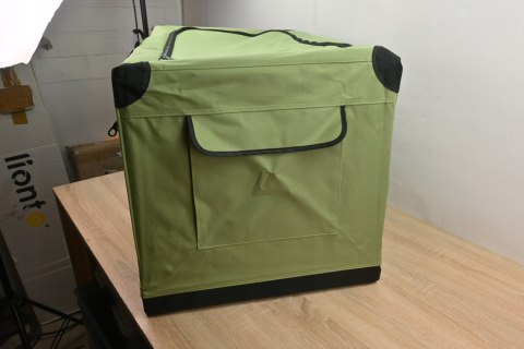 Transporter dla psa PetsFit zielony M 48 cm x 76 cm 50,5 cm