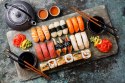 Zestaw 10 foremek do sushi forma do sushi komplet akcesoria wykrojniki