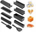 Zestaw 10 foremek do sushi forma do sushi komplet akcesoria wykrojniki
