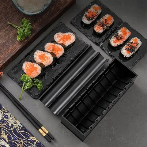 Zestaw 10 foremek do sushi forma do sushi komplet akcesoria wykrojniki