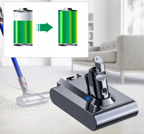 Akumulator zamiennik do DYSON V6 DC58/V6 21,6V 6000mAh