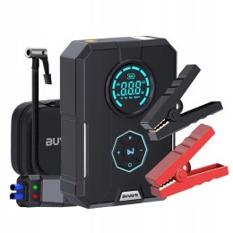 BUVAYE Przenośny Rozrusznik Samochodowy Powerbank 150PSI 2000A LED LCD