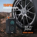 BUVAYE Przenośny Rozrusznik Samochodowy Powerbank 150PSI 2000A LED LCD