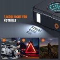 BUVAYE Przenośny Rozrusznik Samochodowy Powerbank 150PSI 2000A LED LCD