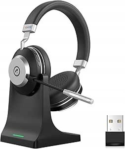 Bezprzewodowy zestaw słuchawkowy Bluetooth 5.2 Wantek WK882