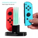 INF Stacja ładująca Nintendo Switch Joy-Con do 4 elementów sterujących grą