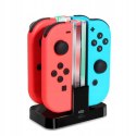 INF Stacja ładująca Nintendo Switch Joy-Con do 4 elementów sterujących grą