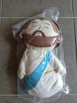 JEZUS PLUSZOWA FIGURKA 29CM CHRYSTUS RELIGIJNY ZBAWICIEL