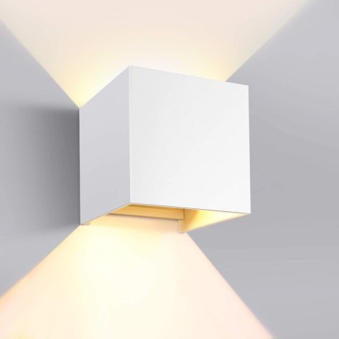 LAMPA ŚCIENNA GHB 7 W LED Czarna