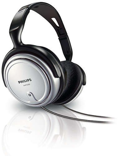 Philips Przewodowe słuchawki telewizyjne SHP2500/10
