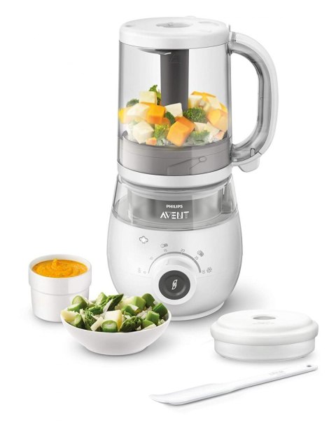 Philips SCF883/01 Avent Blender Kielichowy Parowar Mikser 4w1