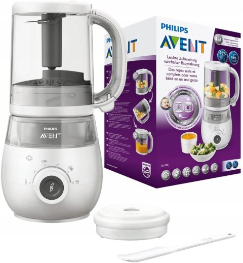 Philips SCF883/01 Avent Blender Kielichowy Parowar Mikser 4w1
