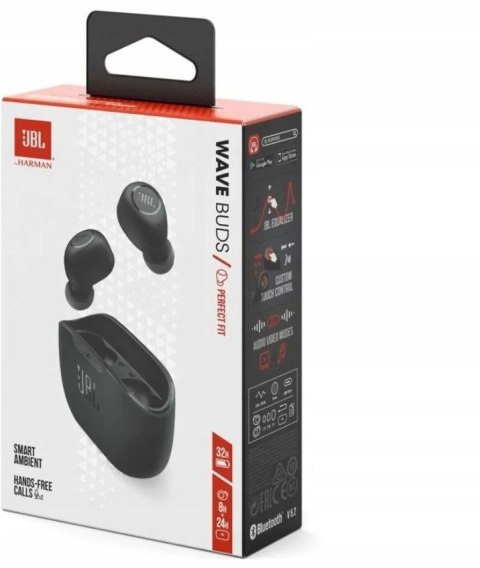 Słuchawki bezprzewodowe douszne JBL Wave Buds