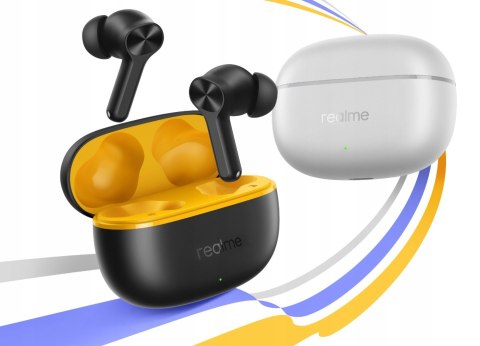 Słuchawki bezprzewodowe douszne Realme Buds T200 Lite czarne