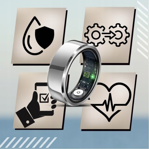 Smart ring SF R6 wielokolorowy