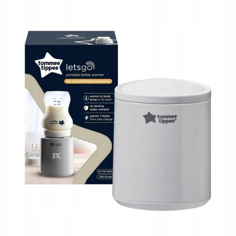 Tommee Tippee LetsGo Podgrzewacz do Butelek Przenośny USB Akumulatorowy
