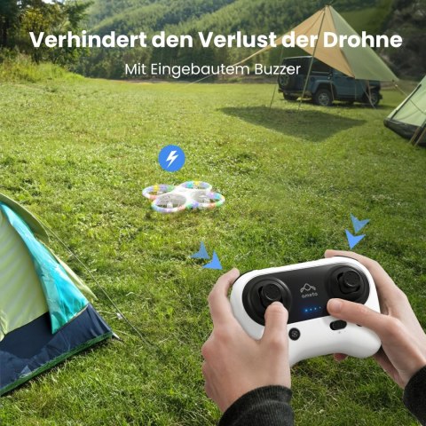 Ameta RC Dron dla Dzieci i Dorosłych z Kamerą 1080P HD FPV - Fajne Zabawki