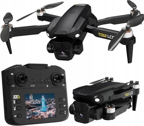 Dron Toladrone TD12LCD z kamerą 1080p HD + pilot zdalny z EKRANEM!