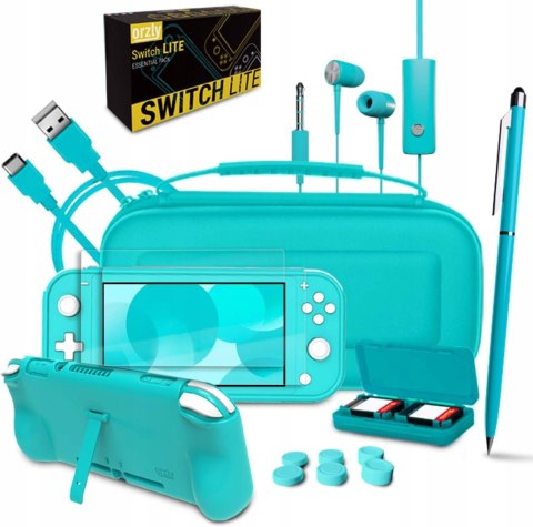 ETUI POKROWIEC ZESTAW AKCESORIÓW DO NINTENDO SWITCH LITE SZKŁO ŁADOWARKA