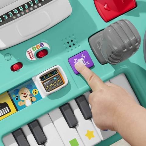 Fisher-Price Ucz się i śmiej! Muzyczny Stolik DJ-a HRB65
