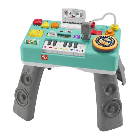 Fisher-Price Ucz się i śmiej! Muzyczny Stolik DJ-a HRB65