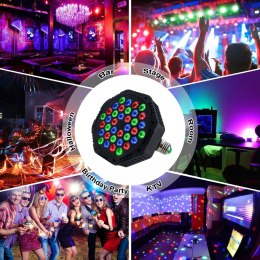 INDMIRD RGB 36 LED Reflektor Sceniczny z Pilotem
