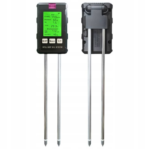 Miernik pH gleby Tester 6 w 1 pH, temperatura gleby, podłoża