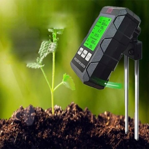 Miernik pH gleby Tester 6 w 1 pH, temperatura gleby, podłoża