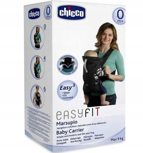 Nosidełko dla dziecka Chicco EasyFit Black Night czarne