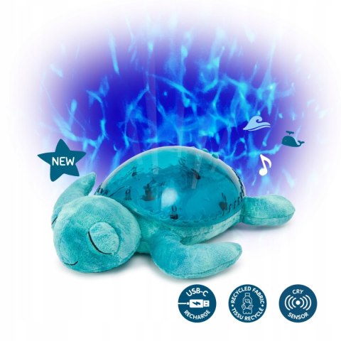 Projektor z pozytywką Cloud B Tranquil Turtle Żółw podwodny niebieski ECO