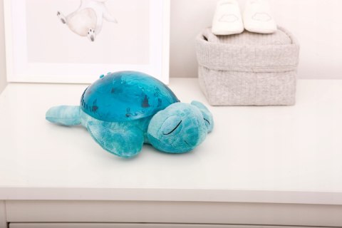 Projektor z pozytywką Cloud B Tranquil Turtle Żółw podwodny niebieski ECO