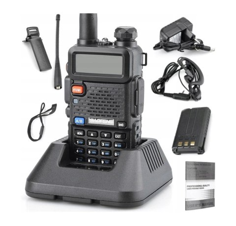 Radiotelefon przesnośny Baofeng UV-5R 5W HT